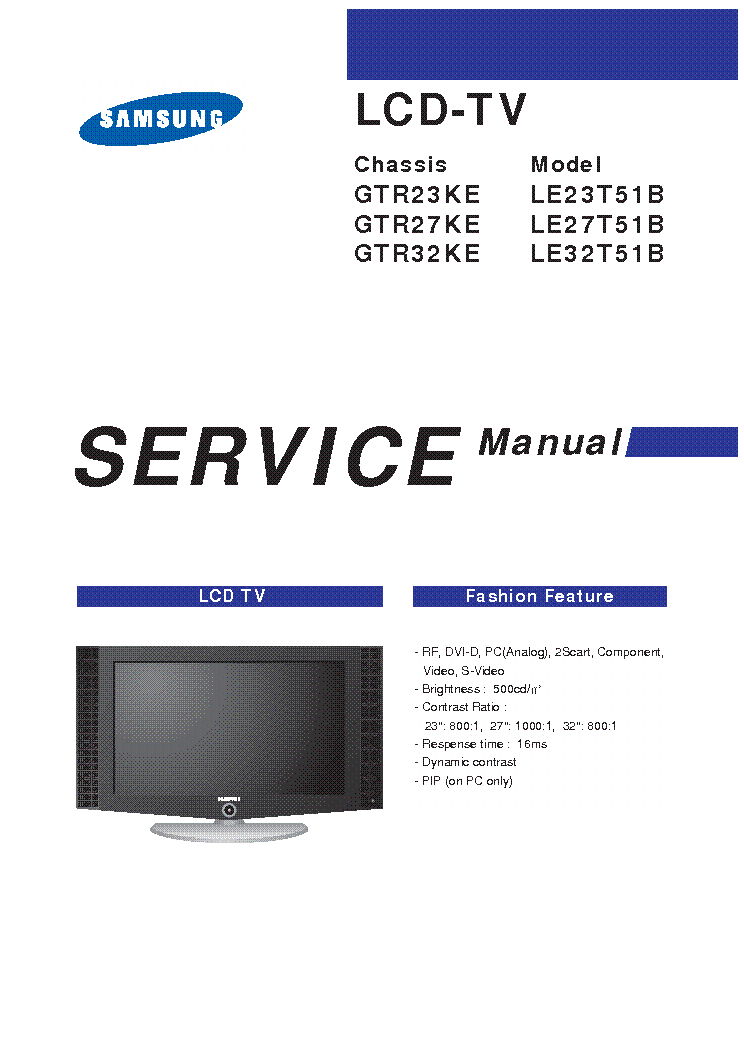 Download Samsung Led Tv Service Manual